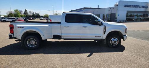 Star White Metallic Tri-Coat 2023 Ford F-350 Platinum