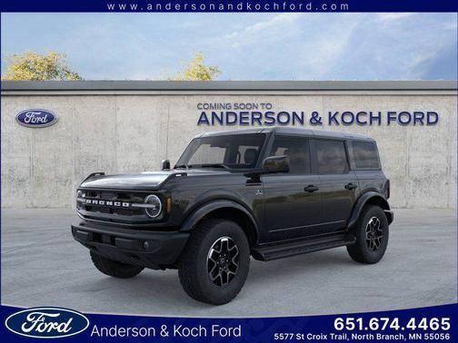 Shadow Black 2026 Ford Bronco Outer Banks
