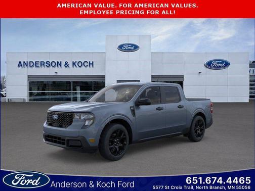 Azure Gray Metallic Tri-Coat 2026 Ford Maverick XLT