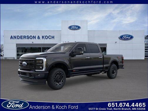 Agate Black Metallic 2026 Ford F-350 Platinum Truck