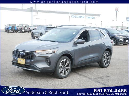 Carbonized Gray Metallic 2024 Ford Escape Platinum