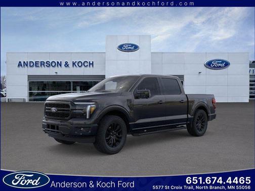 Agate Black Metallic 2026 Ford F-150 Lariat Truck