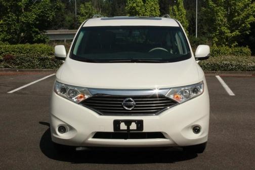 White Pearl 2014 Nissan Quest SL