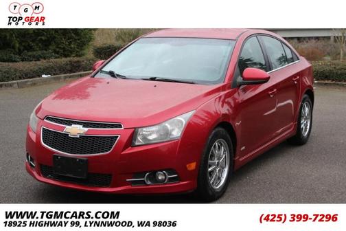 Crystal Red Tintcoat 2012 Chevrolet Cruze 1LT