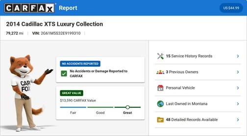 Radiant Silver Metallic 2014 Cadillac XTS Luxury