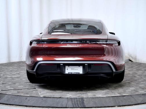 Cherry Metallic 2021 Porsche Taycan 4S