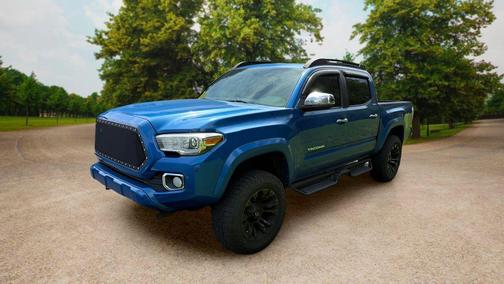 Blue 2017 Toyota Tacoma Limited