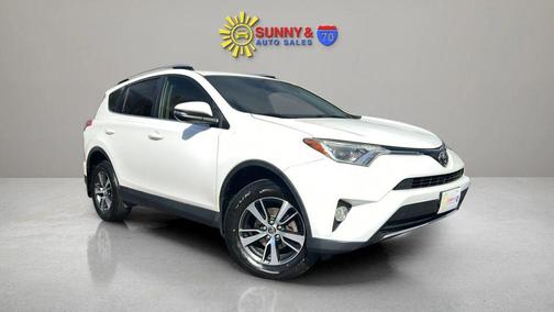 White 2018 Toyota RAV4 XLE