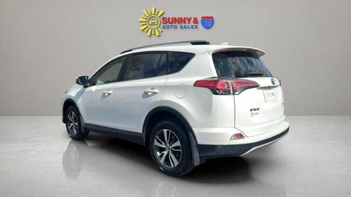 White 2018 Toyota RAV4 XLE