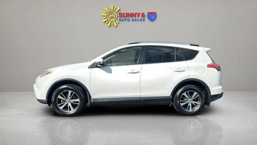 White 2018 Toyota RAV4 XLE