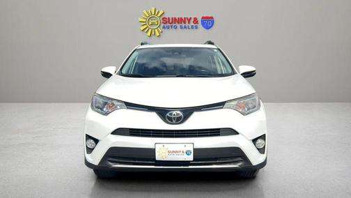 White 2018 Toyota RAV4 XLE