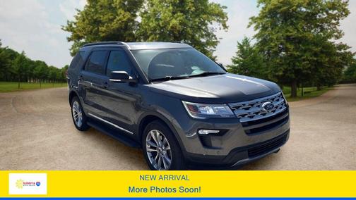 Gray 2019 Ford Explorer XLT