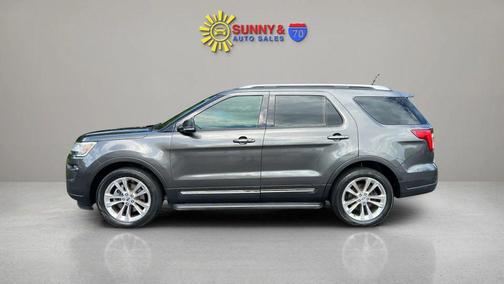 Gray 2019 Ford Explorer XLT