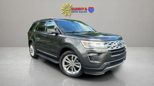 Gray 2019 Ford Explorer XLT
