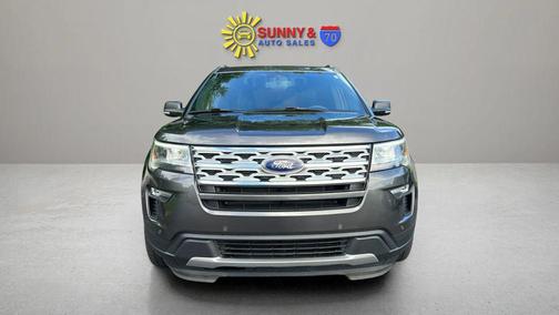 Gray 2019 Ford Explorer XLT
