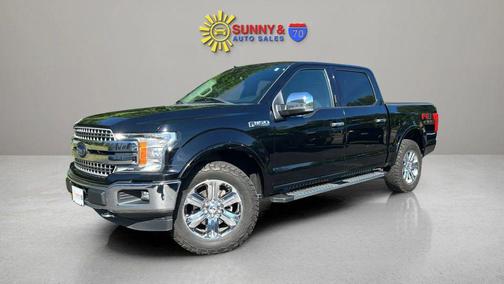 Black 2018 Ford F-150 Lariat