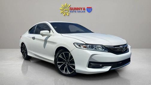 White 2017 Honda Accord EX-L w/Navigation & Honda Sensing