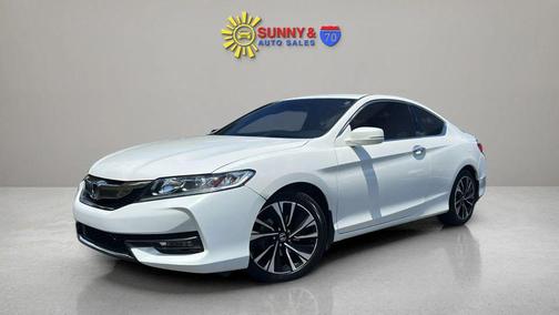 White 2017 Honda Accord EX-L w/Navigation & Honda Sensing