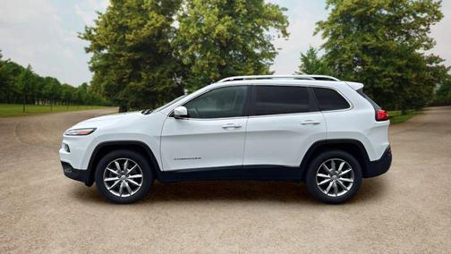 White 2018 Jeep Cherokee Limited