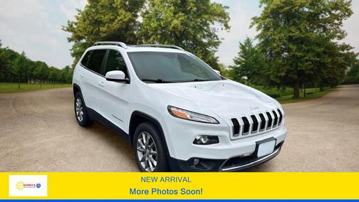 White 2018 Jeep Cherokee Limited
