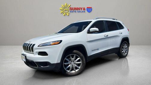 White 2018 Jeep Cherokee Limited