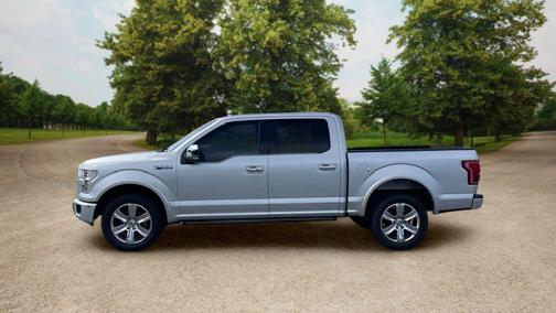 Silver 2017 Ford F-150 Platinum
