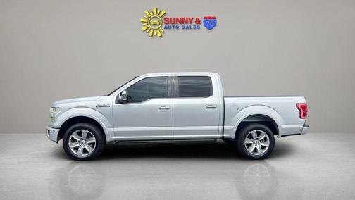 Silver 2017 Ford F-150 Platinum