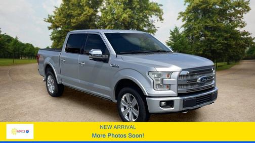 Silver 2017 Ford F-150 Platinum