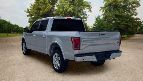 Silver 2017 Ford F-150 Platinum