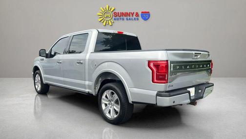 Silver 2017 Ford F-150 Platinum