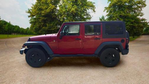 Red 2015 Jeep Wrangler Unlimited Sport
