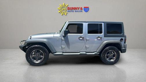 Silver 2013 Jeep Wrangler Unlimited Sport