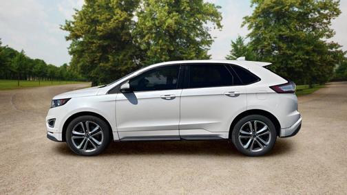White 2018 Ford Edge Sport