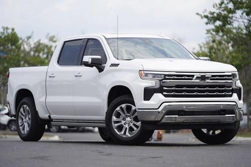 Summit White 2026 Chevrolet Silverado 1500 LTZ