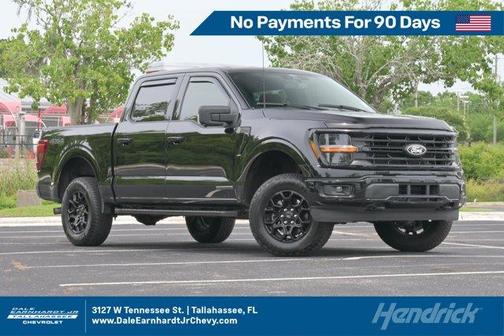 Agate Black Metallic 2024 Ford F-150 XLT
