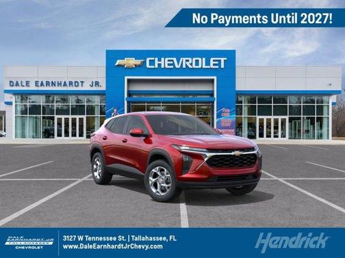Red 2026 Chevrolet Trax LS