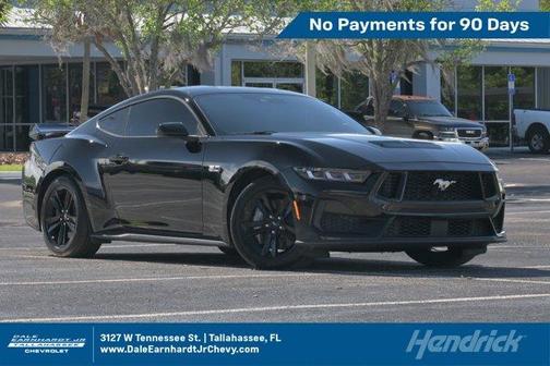 Shadow Black 2024 Ford Mustang GT