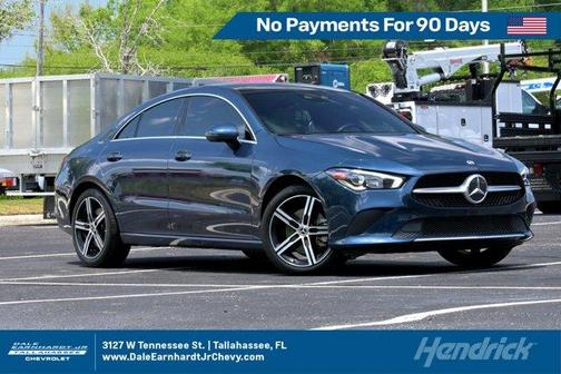 Denim Blue Metallic 2020 Mercedes-Benz CLA 250 Base 4MATIC