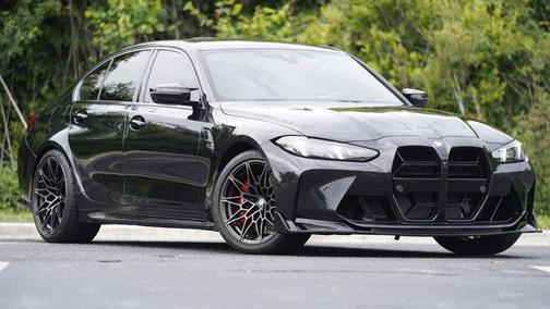 Black Sapphire Metallic 2025 BMW M3 Competition xDrive