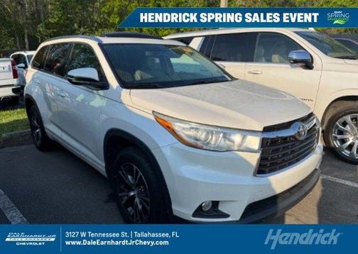 Blizzard Pearl 2016 Toyota Highlander XLE