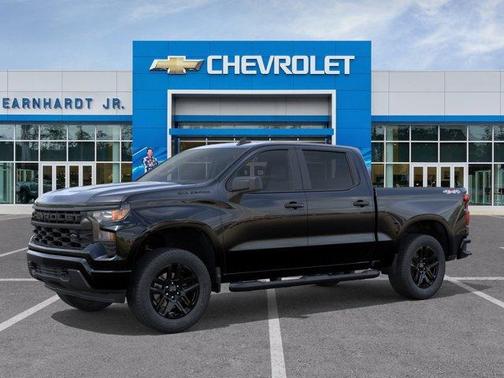 Black 2026 Chevrolet Silverado 1500 Custom