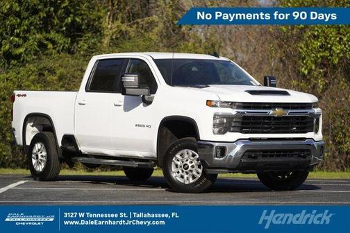 Summit White 2025 Chevrolet Silverado 2500 LT
