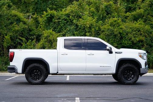 Summit White 2021 GMC Sierra 1500 SLT