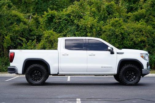 Summit White 2021 GMC Sierra 1500 SLT
