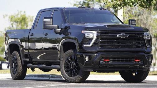 Black 2025 Chevrolet Silverado 2500 LT