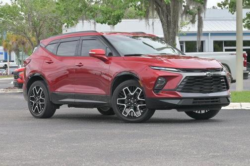 Radiant Red 2024 Chevrolet Blazer RS