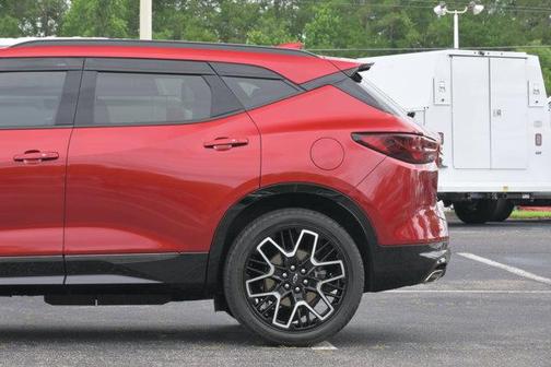 Radiant Red 2024 Chevrolet Blazer RS