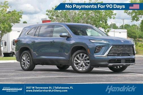 Ocean Blue Metallic 2025 Buick Enclave Preferred