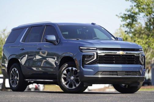 Lakeshore Blue Metallic 2025 Chevrolet Tahoe LS