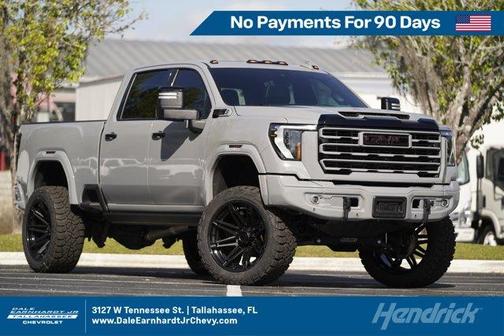 Gray 2024 GMC Sierra 2500 AT4X